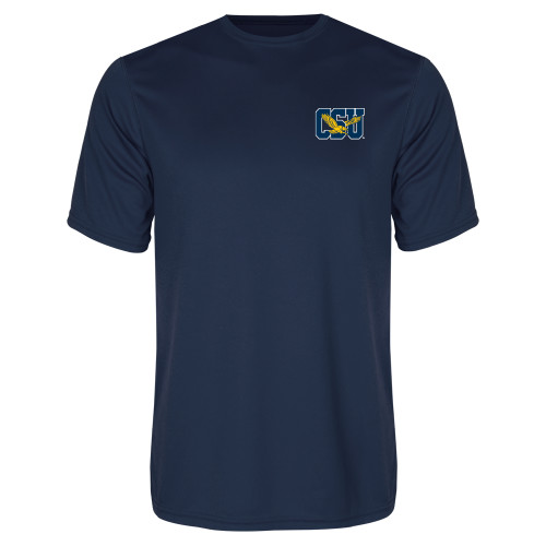  Navy Performance Tee - Official Logo