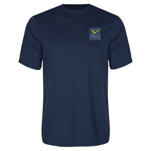  Navy Performance Tee - CSU Coppin State Eagles
