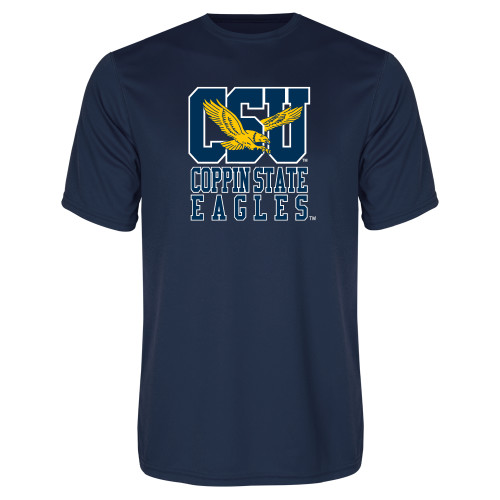  Navy Performance Tee - CSU Coppin State Eagles