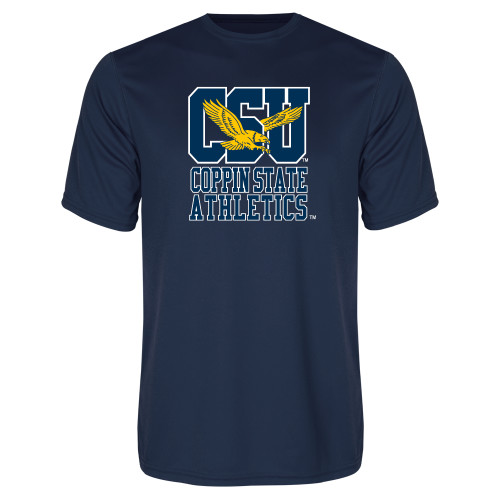  Navy Performance Tee - CSU Coppin State Athletics
