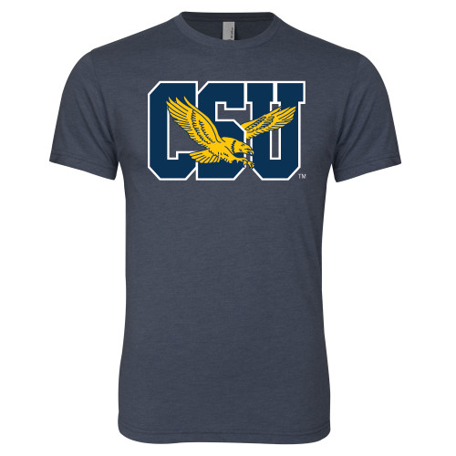  Next Level Navy Triblend Tee - Official Logo