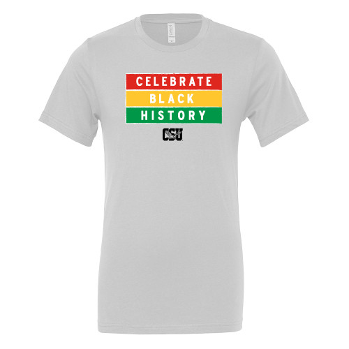  Bella + Canvas White Jersey Cotton T Shirt - Coppin State Celebrate Black History