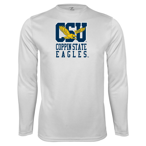 Main Image for  White Performance Long Sleeve Shirt