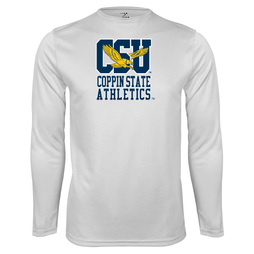 Main Image for  White Performance Long Sleeve Shirt