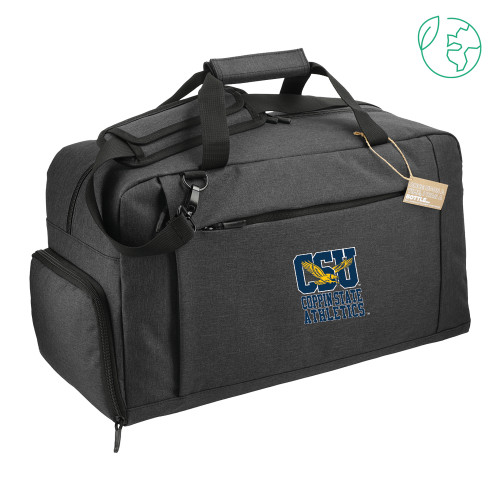  Aft Recycled PET 21 Inch Charcoal Duffel - CSU Coppin State Athletics