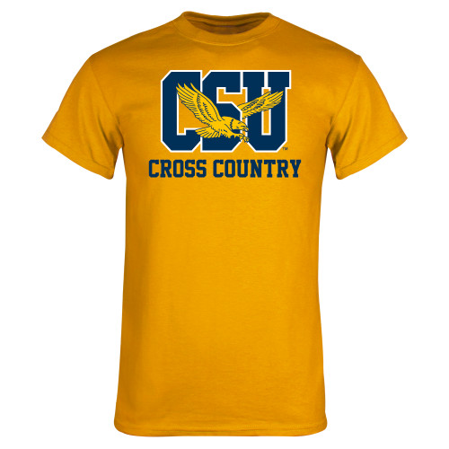  Gold T Shirt - Cross Country