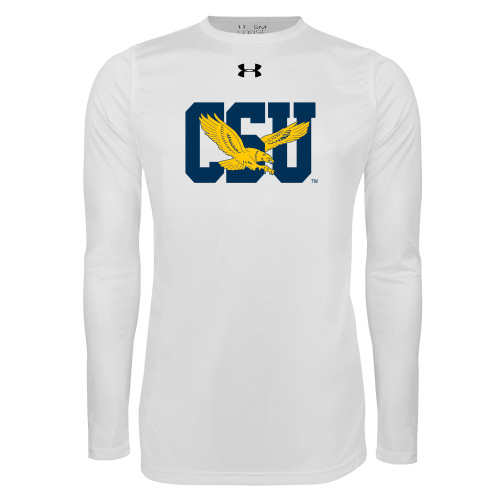 Main Image for  Under Armour White Long Sleeve Tech Tee