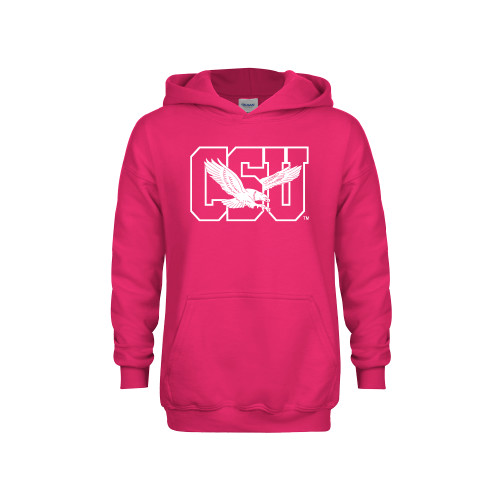 Main Image for  Youth Hot Pink Fleece Hoodie