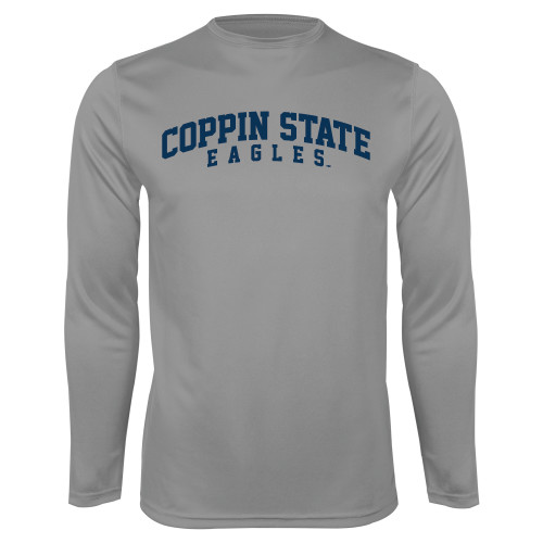  Steel Performance Longsleeve Shirt - Arched Coppin State Eagles