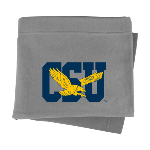  Grey Sweatshirt Blanket - Official Logo
