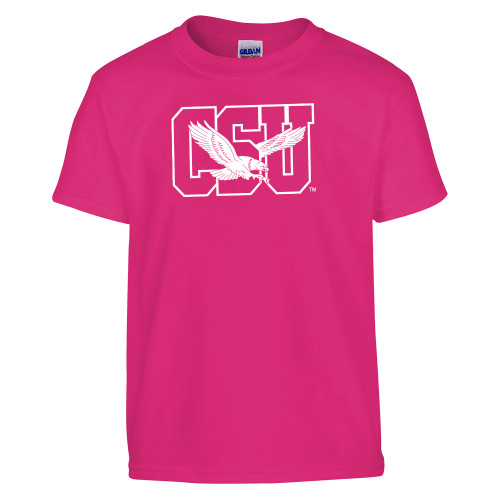 Main Image for  Youth Hot Pink T Shirt