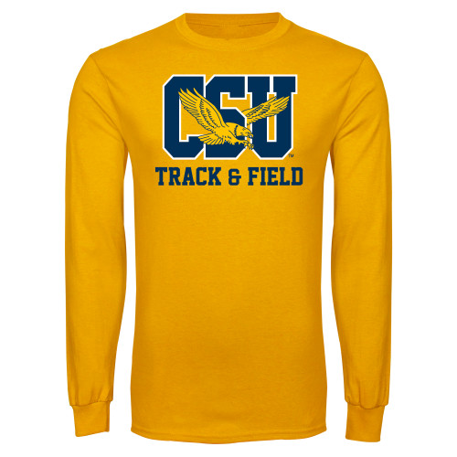  Gold Long Sleeve T Shirt - Track & Field