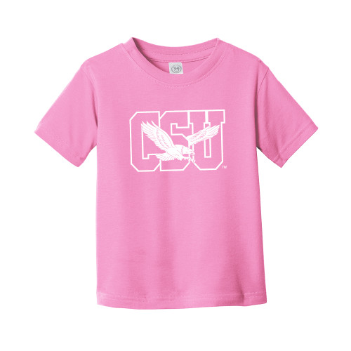  Toddler Pink T Shirt - Official Logo