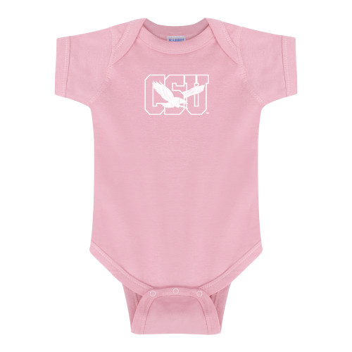  Light Pink Infant Onesie - Official Logo