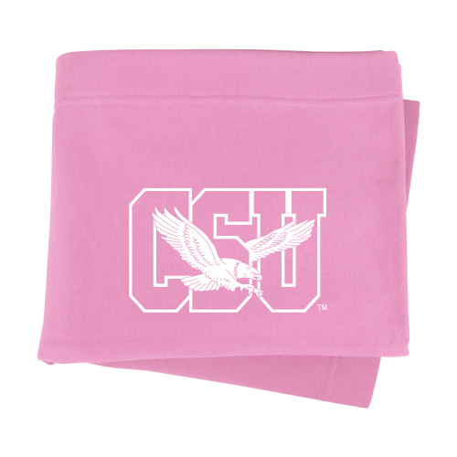  Pink Sweatshirt Blanket - Official Logo