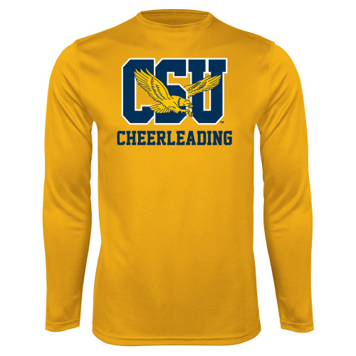  Gold Performance Long Sleeve Shirt - Cheerleading