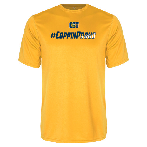  Gold Performance Tee - #CoppinProud