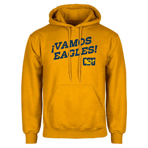  Gold Fleece Hoodie - Calavera Hispanic Heritage - CSU