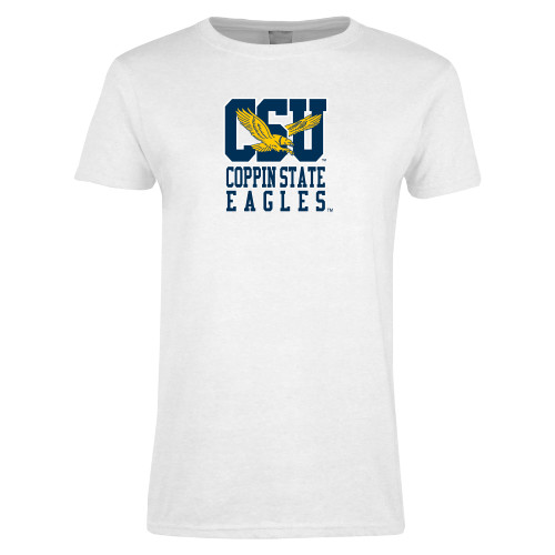 Main Image for  Womens White Short Sleeve Tee