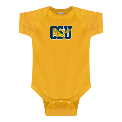  Gold Infant Onesie - Official Logo