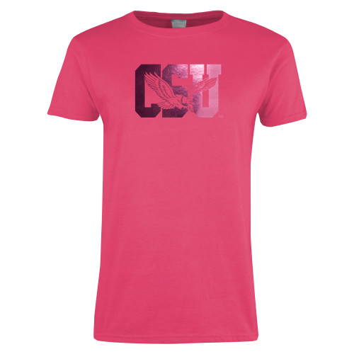 Main Image for  Womens Hot Pink Short Sleeve Tee