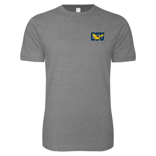  Next Level Heather Grey SoftStyle T Shirt - Official Logo