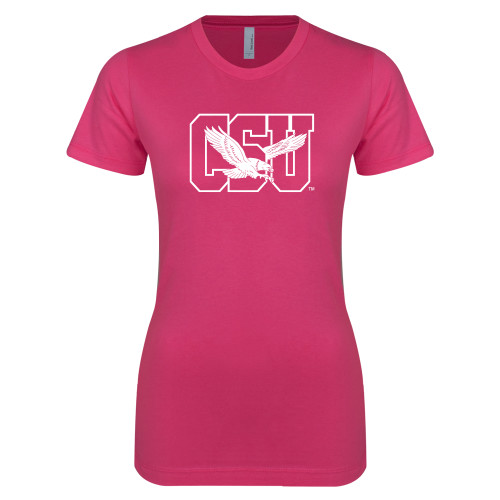 Main Image for  Next Level Womens Fuchsia Boyfriend Tee