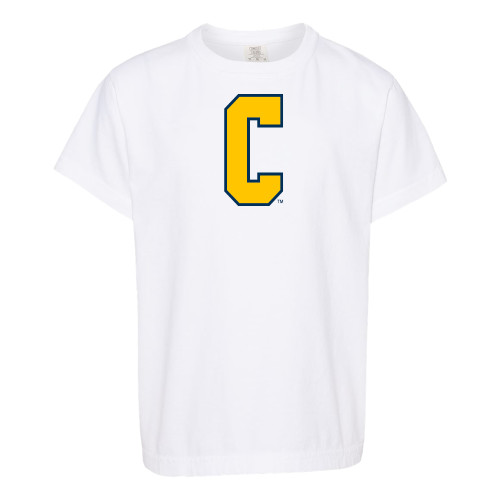  Comfort Colors Youth White T Shirt - Block C