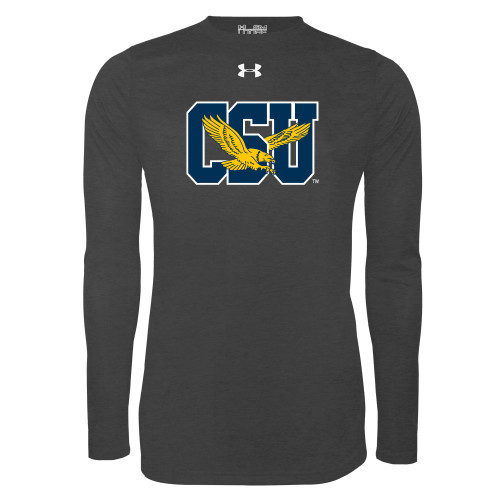 Main Image for  Under Armour Carbon Heather Long Sleeve Tech Tee