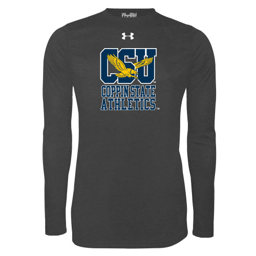 Main Image for  Under Armour Carbon Heather Long Sleeve Tech Tee
