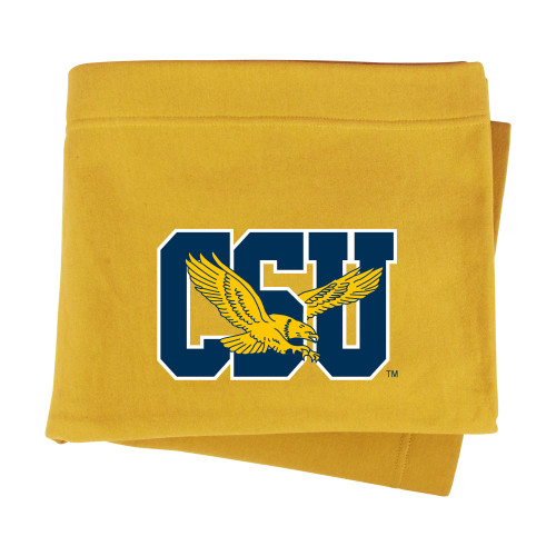  Gold Sweatshirt Blanket - Official Logo