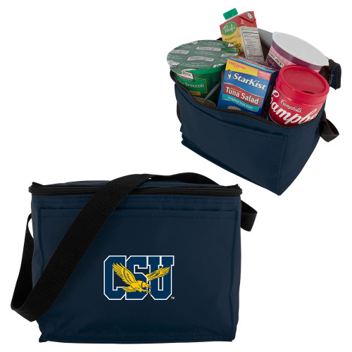  Six Pack Navy Cooler - Official Logo
