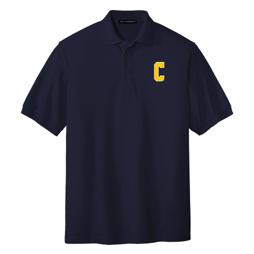  Navy Silk Touch Polo - Block C