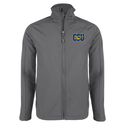  Charcoal Softshell Jacket - Official Logo