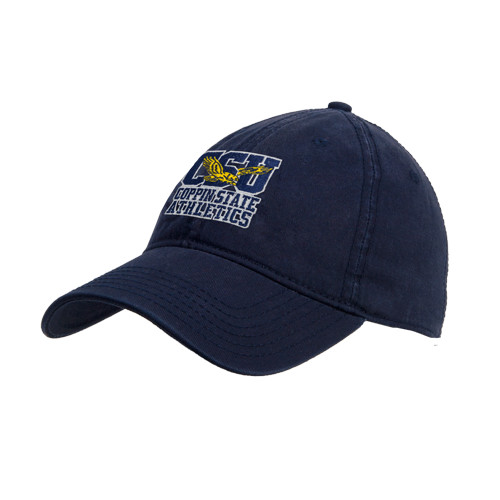  Navy Unstructured Adjustable Low Profile Hat - CSU Coppin State Eagles
