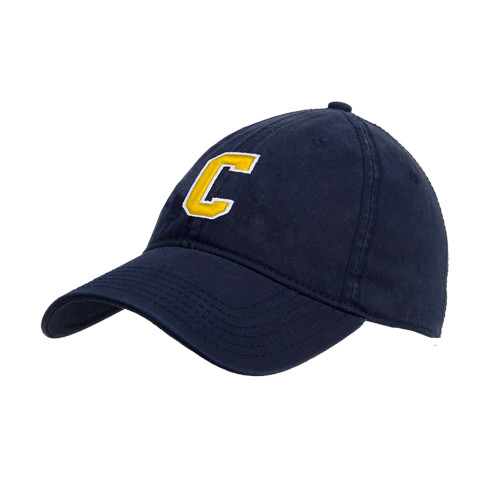  Navy Unstructured Adjustable Low Profile Hat - Block C