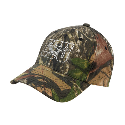  Mossy Oak Camo Structured Adjustable Cap - Official Logo
