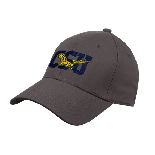  Charcoal Structured Adjustable Pro Style Hat - Official Logo