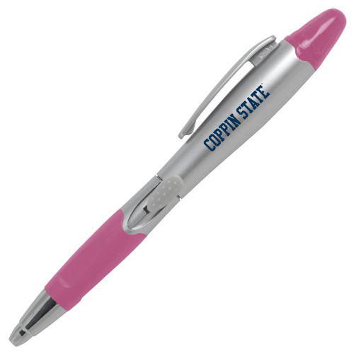  Silver/Pink Blossom Pen/Highlighter - Coppin State