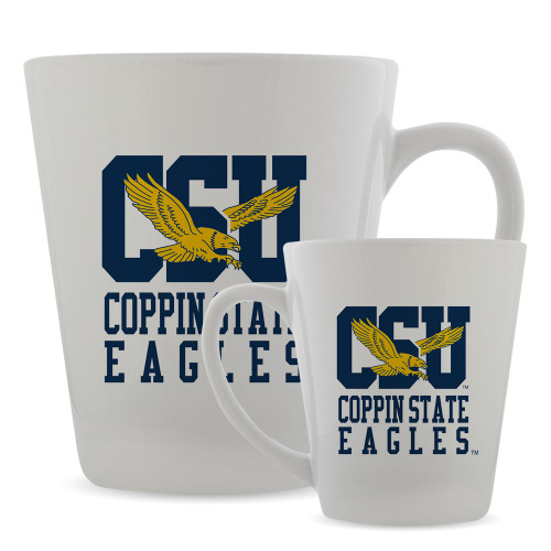  Full Color Latte Mug 12oz - CSU Coppin State Eagles