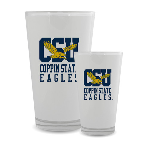  Full Color Glass 17oz - CSU Coppin State Eagles