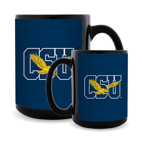  Full Color Black Mug 15oz - Official Logo