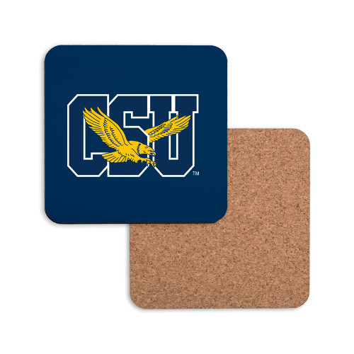  Hardboard Coaster w/Cork Backing - Official Logo