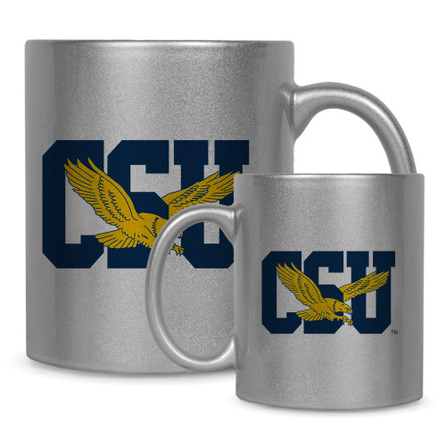  Full Color Silver Metallic Mug 11oz - Official Logo