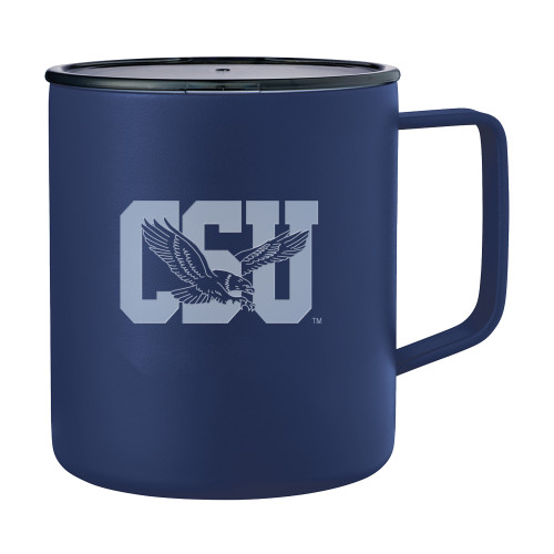  Rover Camp Vacuum Insulated Navy Mug 14oz - Official Logo Engraved