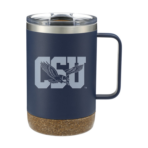  Valhalla Vacuum Insulated Camp Navy Mug 14oz - Official Logo Engraved