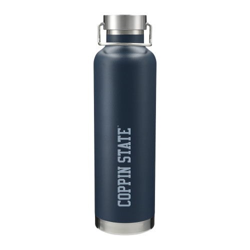  Thor Copper Vacuum Insulated Navy Bottle 32oz - Coppin State Engraved