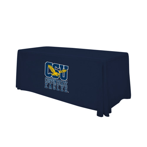  Navy 6 foot Table Throw - CSU Coppin State Eagles