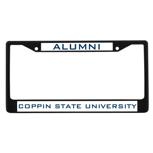  Alumni Metal License Plate Frame in Black - Alumni