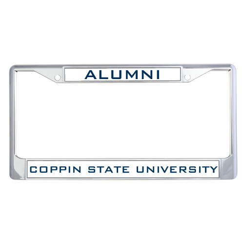  Alumni Metal License Plate Frame in Chrome - Alumni